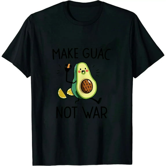 Make Guac Not War Anti-War T-Shirt