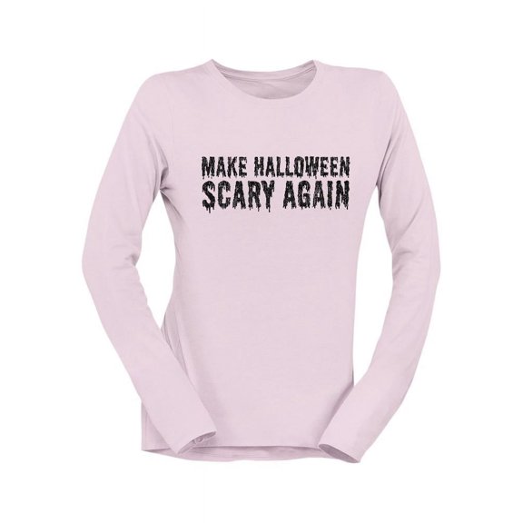 Make Halloween Scary Again Graphic Graphic - Women's Long Sleeve