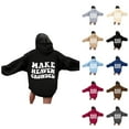 thumbnail image 1 of Make Heaven Crowded Hoodies for Women 2025 Fall Winter Long Sleeve Christian Graphic Hooded Sweatshirt Pullover Tops, 1 of 6