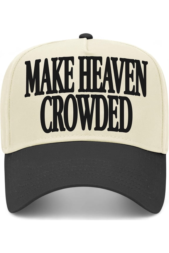 Make Heaven Crowded V2 Hat (Black/Natural)