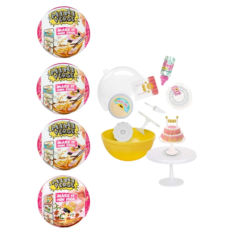 Making Mini Verse Foods with MiniVerse Food Maker Pack 