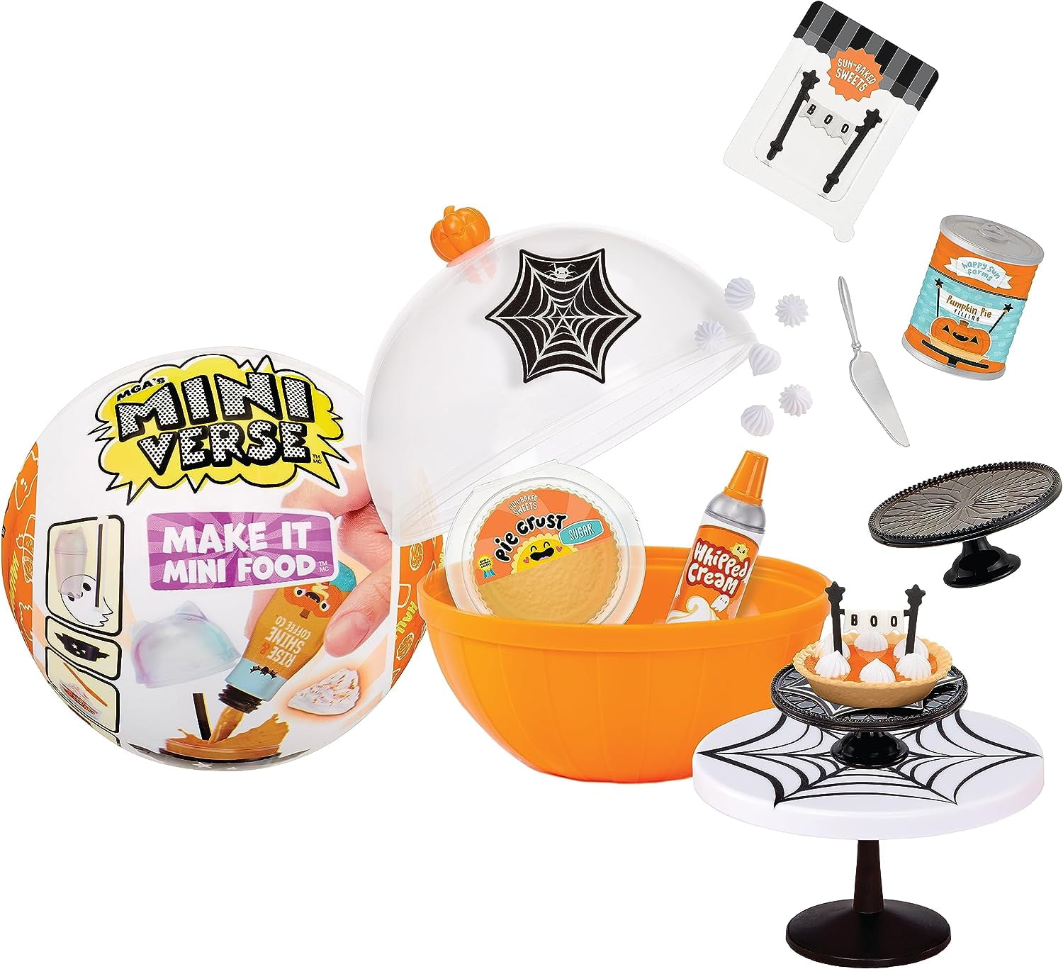 Make It Mini Food Halloween Series 1 Mini Collectibles - MGA's Miniverse,  Blind Packaging, DIY, Resin Play, Replica Food, Not Edible, Collectors, 8+  