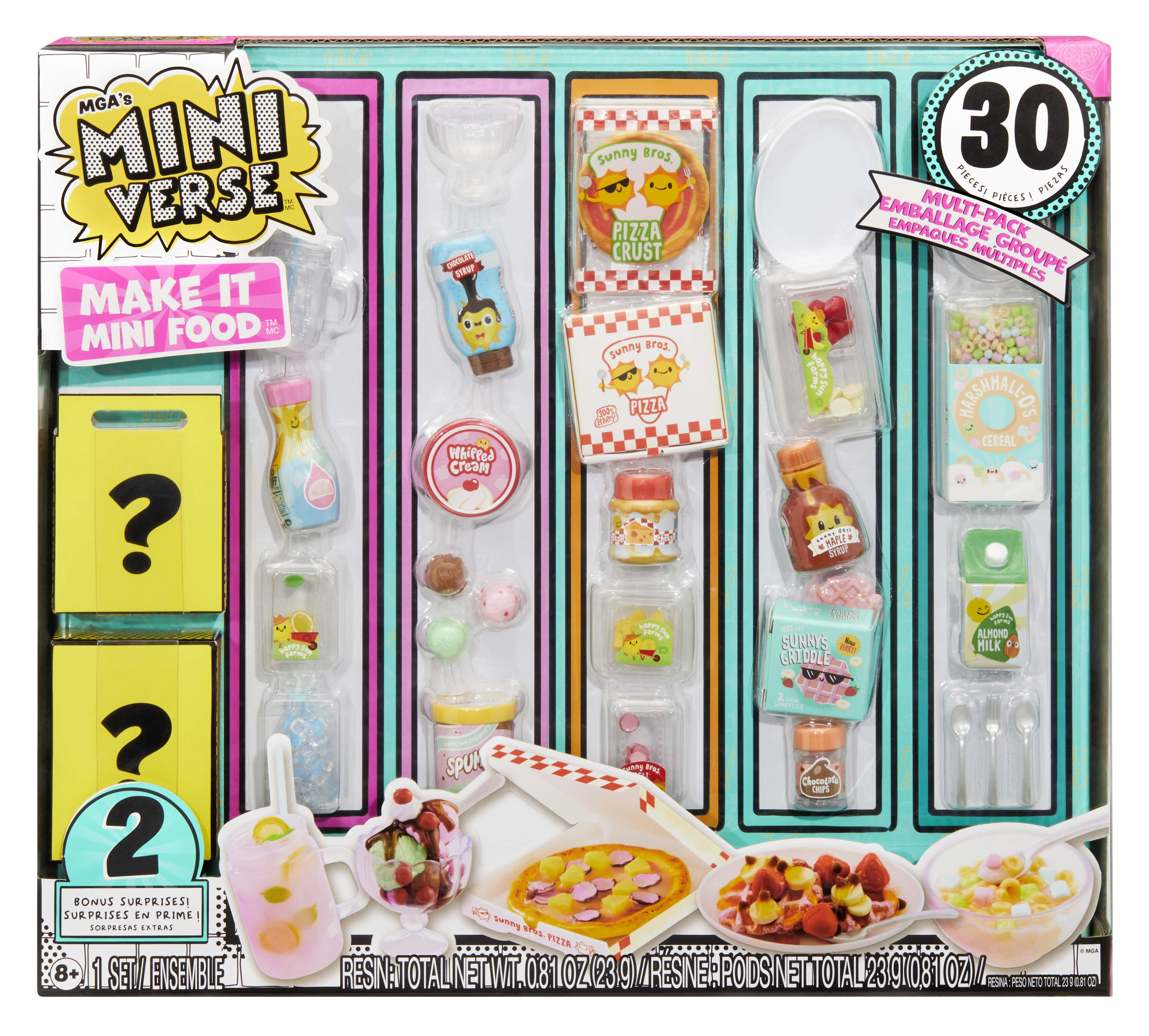 MGA's Miniverse MGA Entertainment Make It Mini Lifestyle Series 1 Mini  Collectibles, Mystery Blind Packaging, DIY, Resin Play, Replica Items