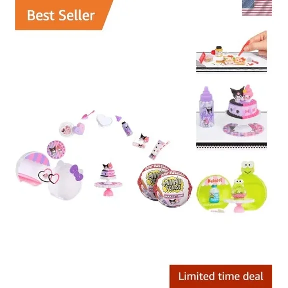 Make It Mini Hello Kitty and Friends Series 2 2 Pack Mini Collectibles, Sanri...