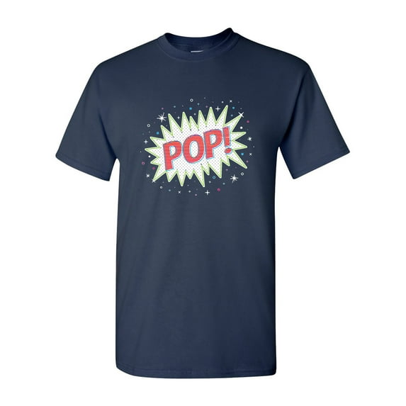 Make It Pop Power Hero Comics BeanePod Artworks Art Funny DT Adult T-Shirt Tee