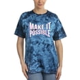 thumbnail image 1 of Make It Possible Slogan Tie Dye Crystal Women -Image by Shutterstock, Female Small, 1 of 4