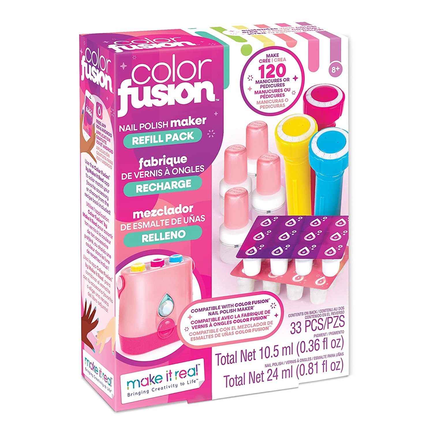 Make It Real Color Fusion Nail Polish Maker : Target