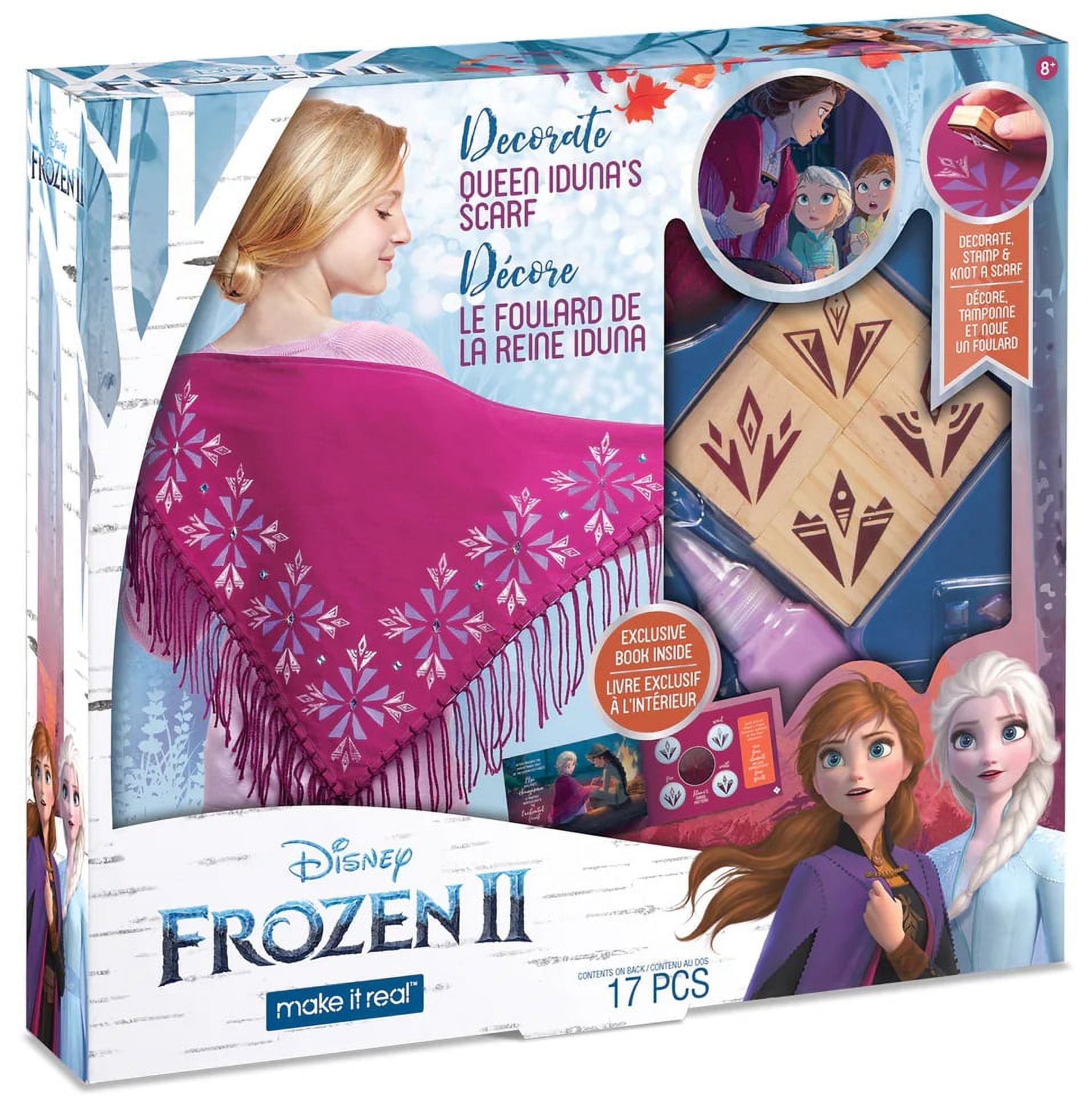 Make It Real Disney Frozen II Decorate Queen Iduna's Scarf Kit - image 1 of 2