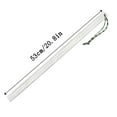 thumbnail image 1 of Make It Stick Heavy Duty 53cm Stainless Steel Meter Stick Self Ruler Hand Centimeter Inch Scale Metal Measuring Ruler Tool, 1 of 2