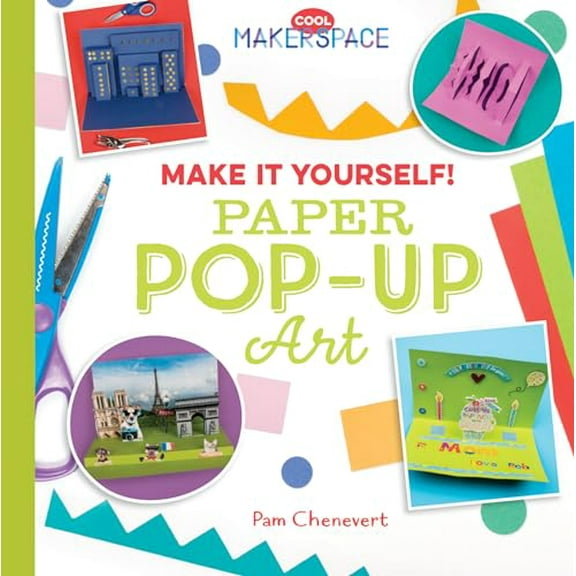Pre-Owned Make It Yourself! Paper Pop-Up Art: Paper Pop-Up Art (Library Binding) 1532110715 9781532110719