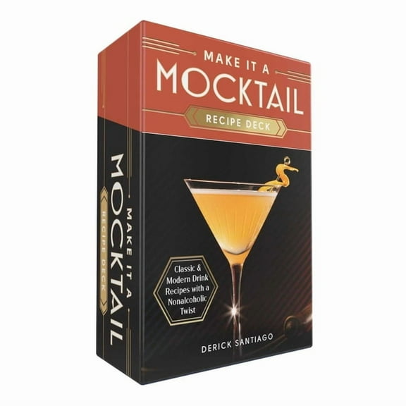 Make It a Mocktail Recipe Deck : Classic & Modern Drink Recipes with a Nonalcoholic Twist (Cards)