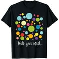 thumbnail image 1 of Make Mark Colorful Dots International Dot Day Kids Girl Boys T-Shirt, 1 of 4