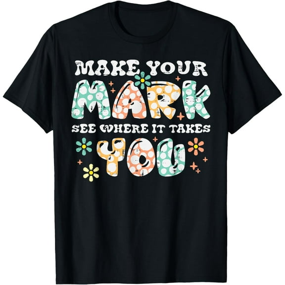 Make Mark Flowers International Dot Day Girls Kid Women T-Shirt
