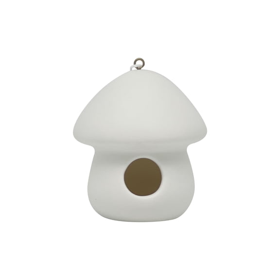 Make Market 3.5" Ceramic Mushroom Birdhouse - 16 Pack