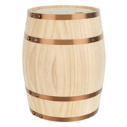 Make Market Craft Barrel - Unfinished Pinewood Decor - Natural - 7 x 7 x 9.13 - 1-Pack