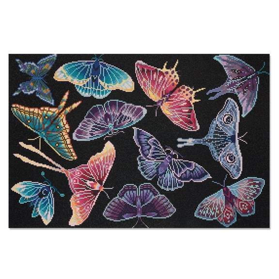 Make Market Diamond Art Kit - Full Coverage Butterfly Theme - Multicolor - 20" x 30" - 1 Pack