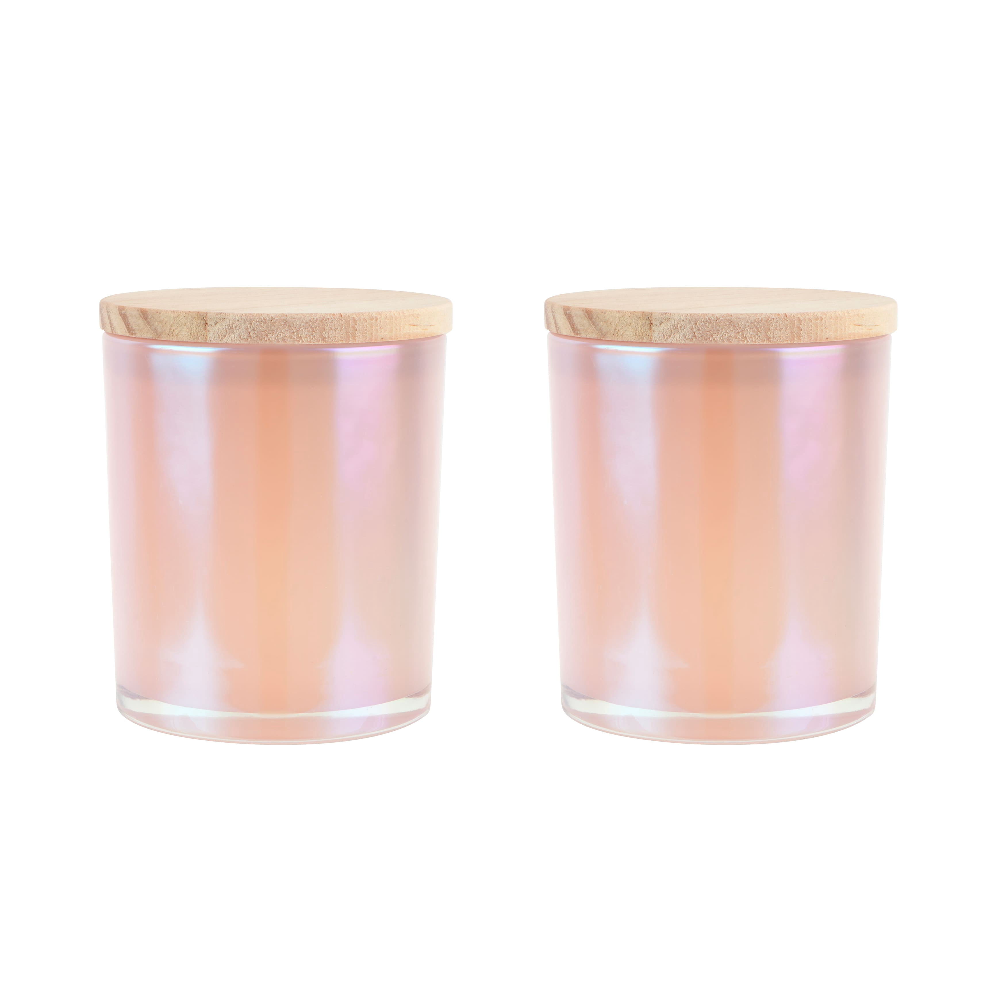 Make Market Iridescent Glass Candle Jars, 8oz. (2ct.) , 6 Pack