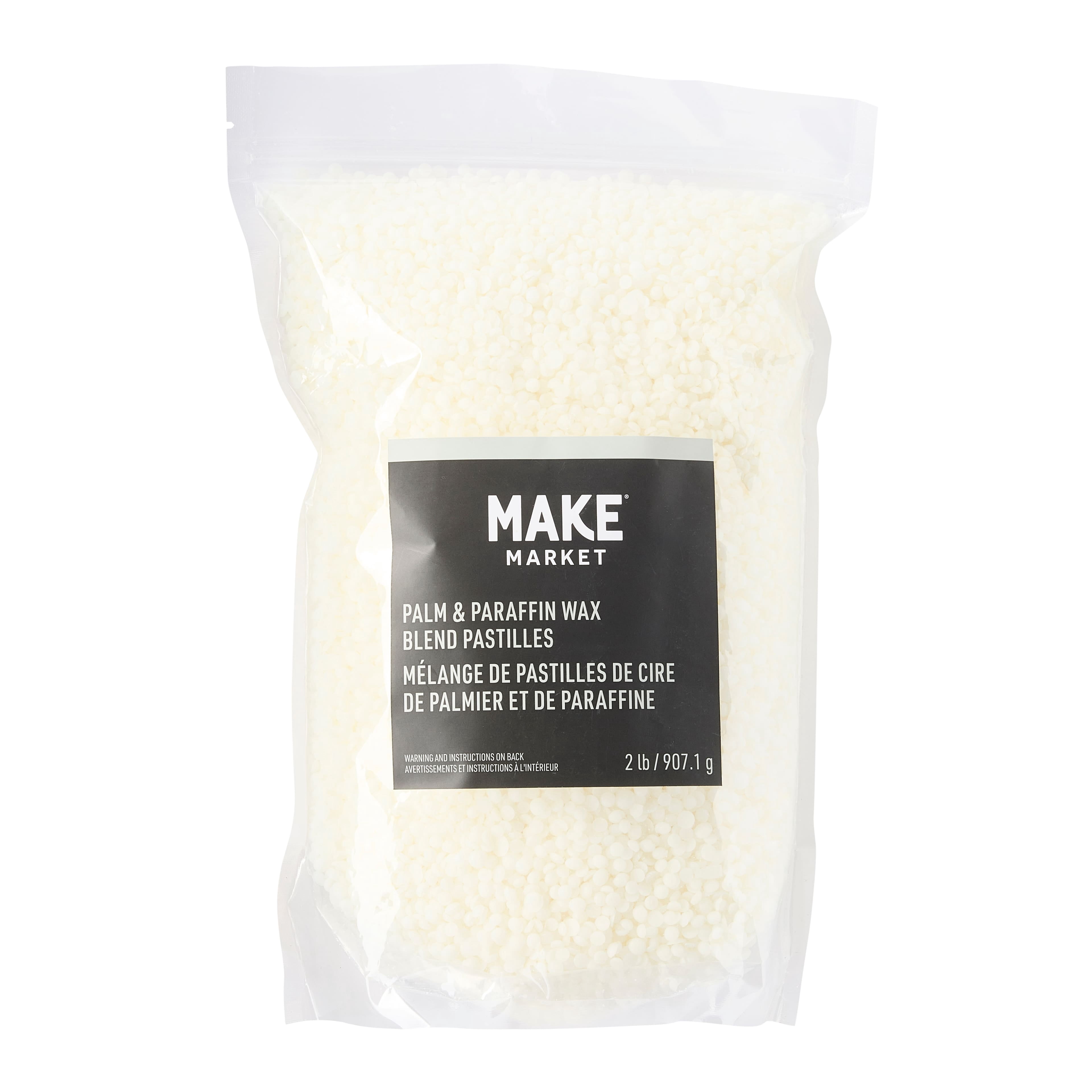 Make Market Palm & Paraffin Wax Blend Pastilles, 2lb. , 8 Pack
