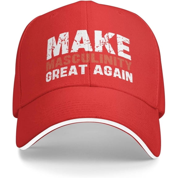 Make Masculinity Great Again Hat for Men Women Baseball Cap Gifts Funny Fashion Trucker Hat