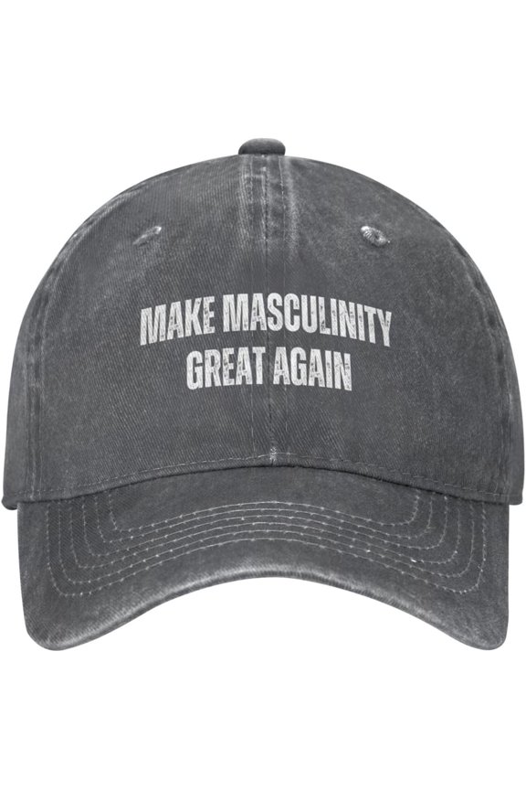 Make Masculinity Great Again Hat for Men Women Funny Dad Tracker Hat Baseball Cap