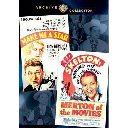 Make Me a Star / Merton of the Movies (DVD), Warner Archives, Comedy