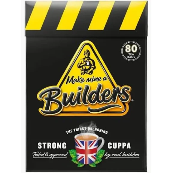 Make Mine a Builders Tea - Strong Tea - 2 Boxes of 80 Tea Bags