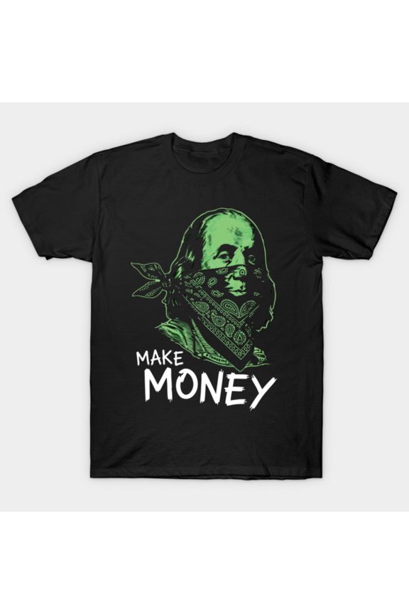 Make Money Motivational Typography Hustle Streetwear Tee Unisex T-Shirt