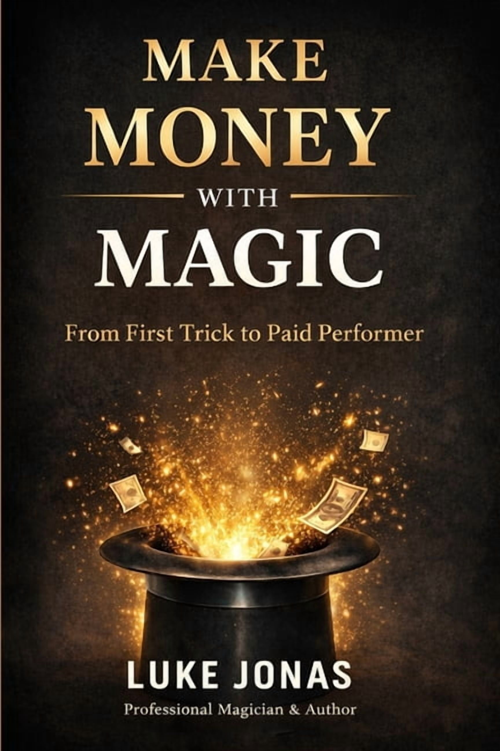 Make Money With Magic: From First trick To Paid Performer, (Paperback)