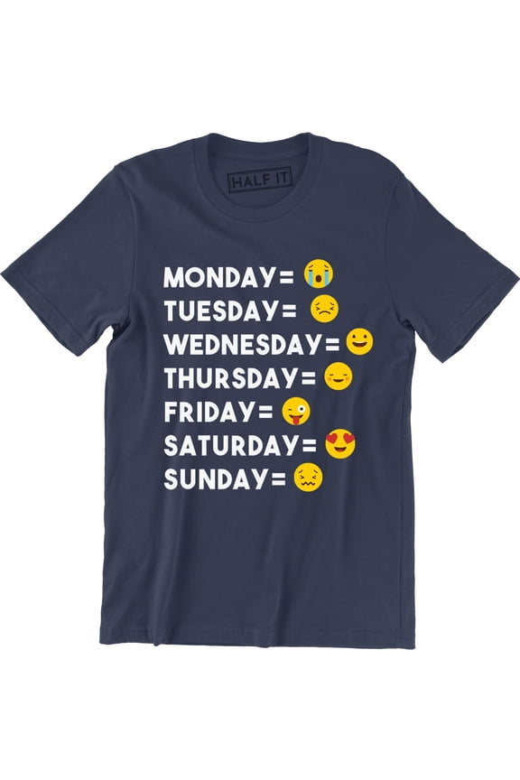 Make My Day Emoji - Funny My Whole Weekend Men's T-Shirt