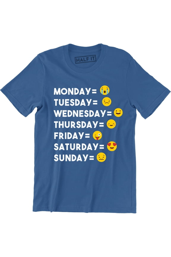 Make My Day Emoji - Funny My Whole Weekend Men's T-Shirt