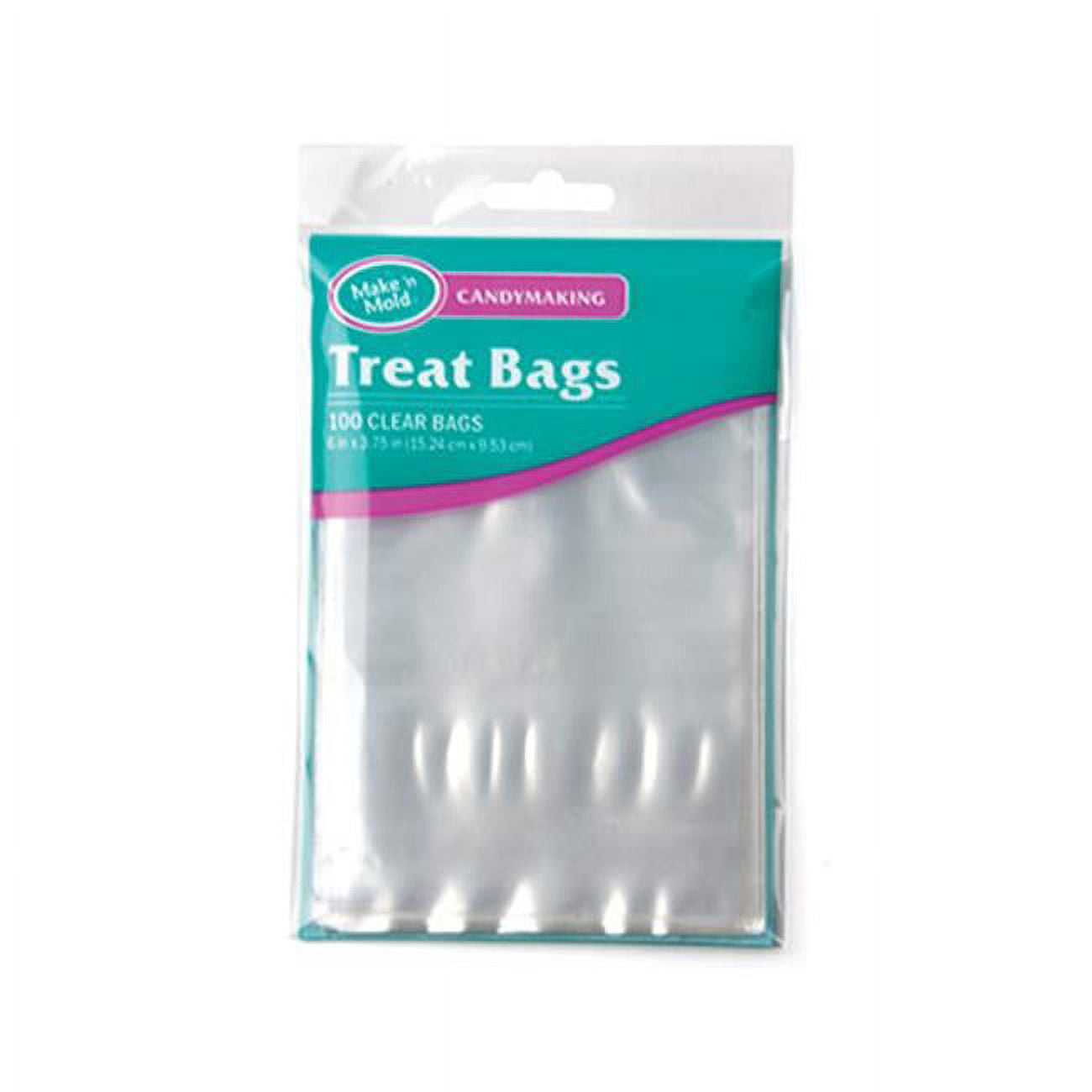 Make N Mold 5040VALUE Clear Favor Bags  3.75 x 6 in.- pack of 12