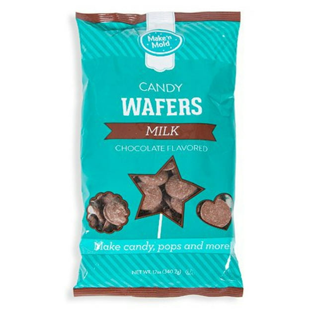 Make'N Mold Candy Wafer Melts Milk Chocolate 12 Ounces