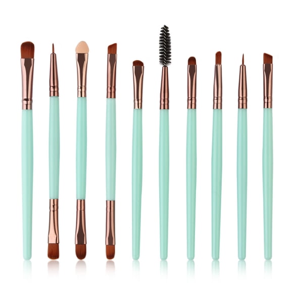 Make Set Kit tools Makeup 10pcs/set Toiletry Brush Wool Brush Up Make-up Set Brush36200