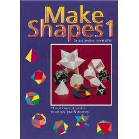 Pre-Owned Make Shapes 1: 19 Mathematical Models to Cut Out, Glue and Decorate (Paperback) 0906212006 9780906212004