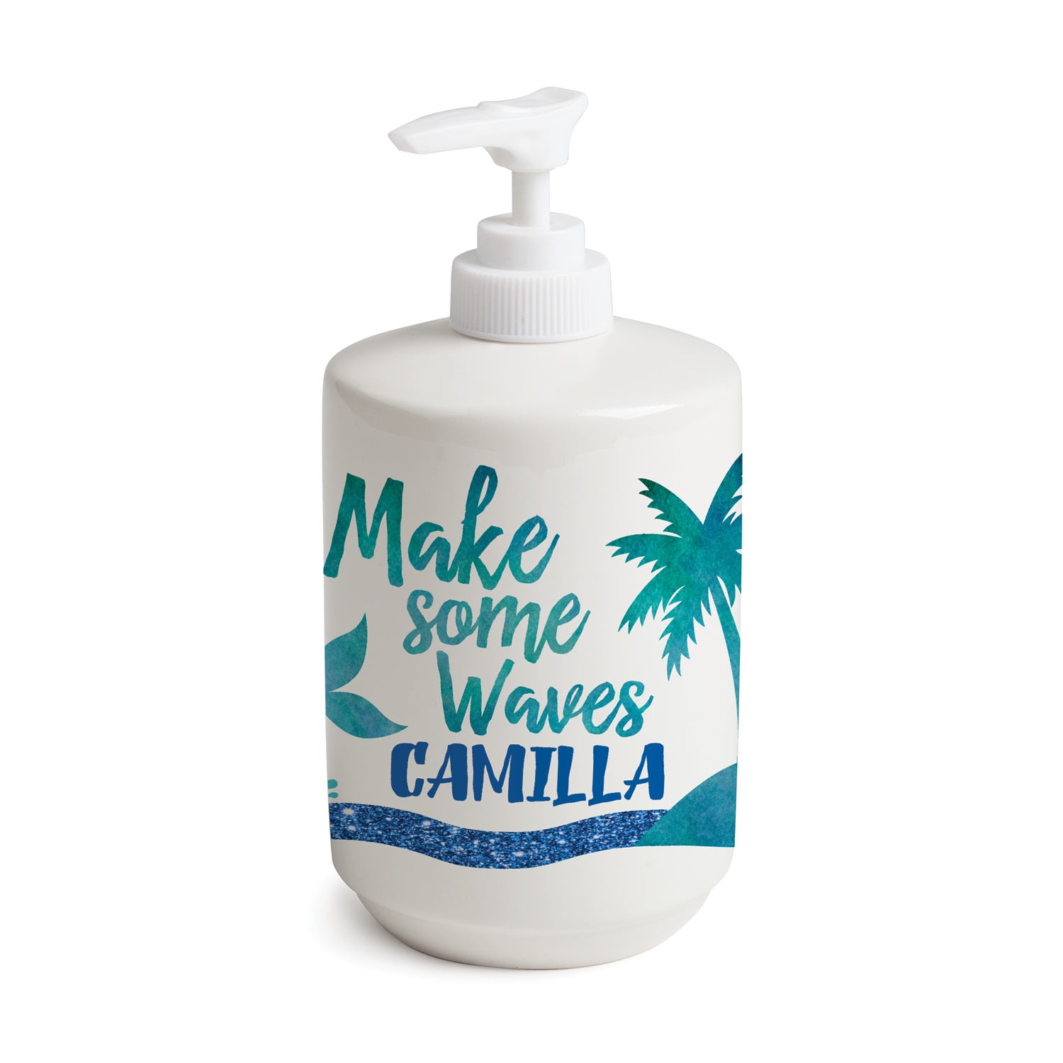 Make Some Waves Personalized Kids Refillable Soap Dispenser