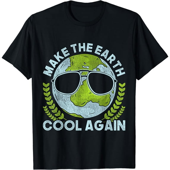 Make The Earth Cool Again Earth Day T-Shirt