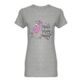 thumbnail image 1 of Make Today Happy Shaped T-Shirt Women -Image by Shutterstock, Female Large, 1 of 2