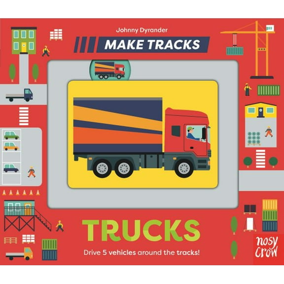 Pre-Owned Make Tracks: Make Tracks: Trucks (Series #4) (Board book)