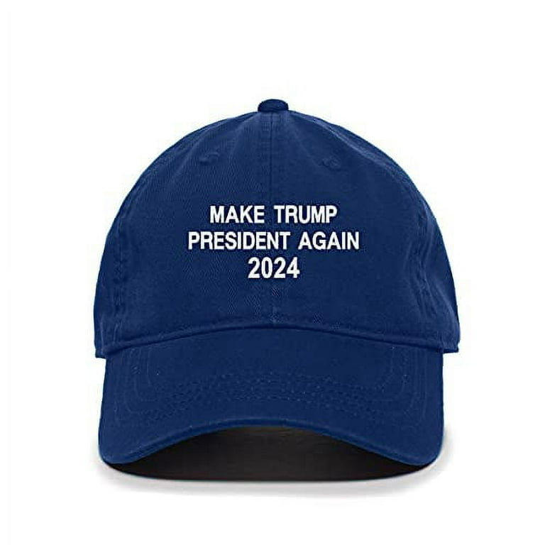 Make Trump President Again 2024 Baseball Cap Embroidered Cotton