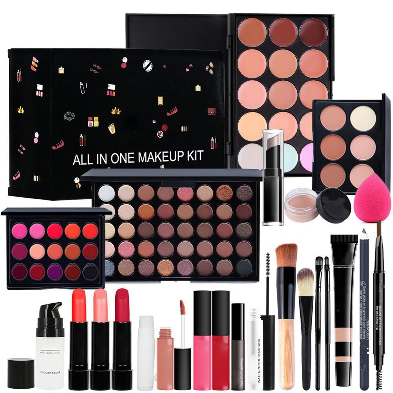 Make Up Advent Calendar 2024 â 24 Piece Set with Eyeshadow Palette Lip Make Up Advent Calendar 2024 â 24 Piece Set with Eyeshadow Palette Lip