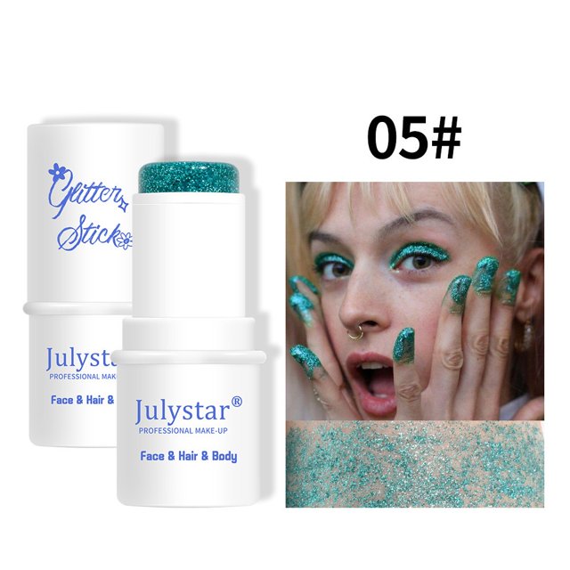 Make Up Clearance Body Glitter Stick For Face Body Hair Thick Glitter