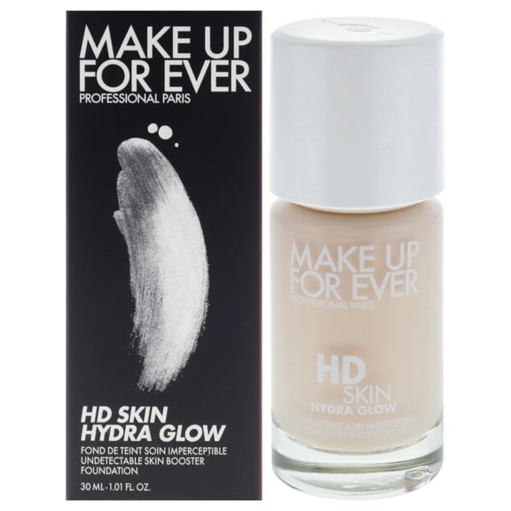 Make Up For Ever HD Skin Hydra Glow - 1N00 Alabaster , 1.01 oz Foundation