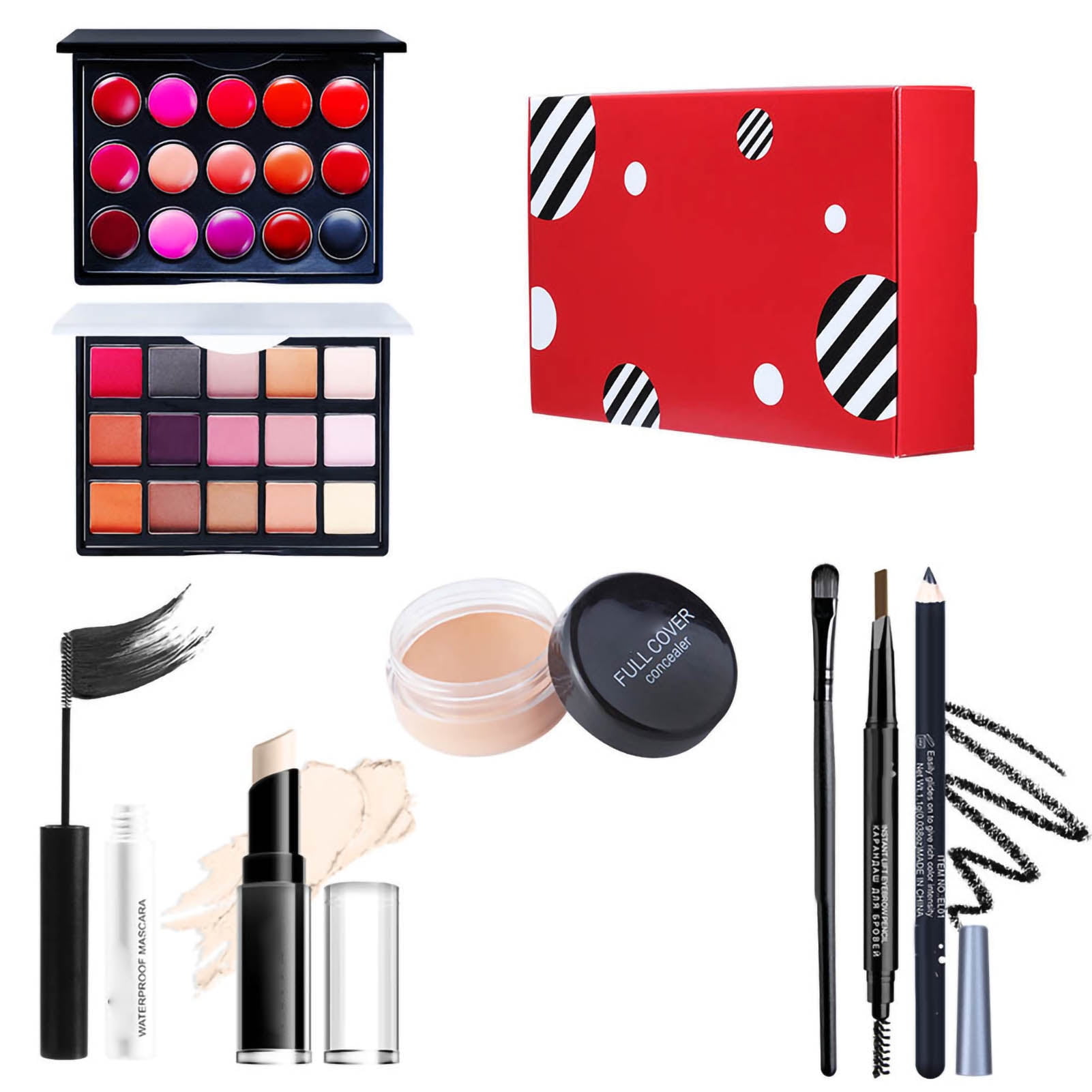 Make Up Gift Set Cosmetic Starter Kit for Women Girls Make Up Palettes