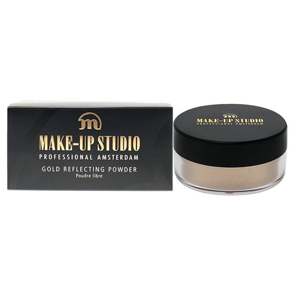Make-Up Studio Gold Reflecting Powder Highlighter, Natural, 0.52 oz