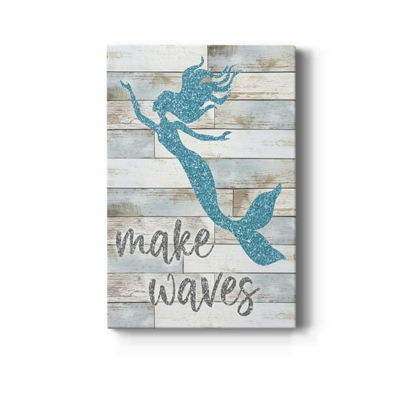 Make Waves Premium Gallery Wrapped Canvas - Ready to Hang - 24 x 36