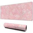 thumbnail image 1 of Make Work Enjoyable: Large Pink Desk Mat,31.5x11.8 inches Mousepad & Ergonomic Desk Pad for Your Home Office Table & Computer, 1 of 7