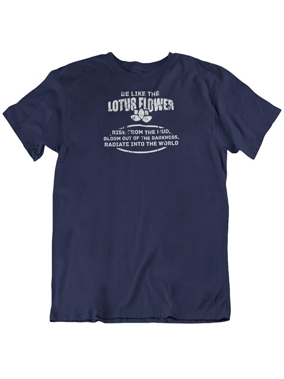 Design Be Like The Flower T-Shirt Gift for Student, Teacher, Men and Women (Distressed) Athletic Heather