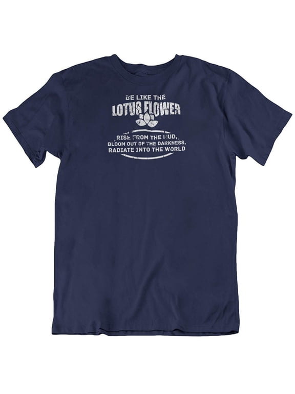Design Be Like The Flower T-Shirt Gift for Student, Teacher, Men and Women (Distressed) Dark Gray Heather