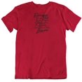 thumbnail image 1 of Make Your Mark Design Everyone Brings Joy Statement T-Shirt & Goodbye Gifts for Coworkers, Men & Women Red, 1 of 7