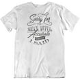 thumbnail image 1 of Make Your Mark Design Sorry for The Mean, Awful & Accurate Things Sarcastic T-Shirt for Men & Women White, 1 of 8